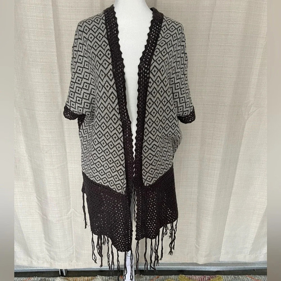 COPY - Women's Blu Pepper Knit Cardigan Sweater - Sz. S - Picture 1 of 5